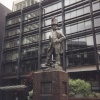 Statue of the famous British Engineer, Isambard Kingdom Brunel (1806-1859)