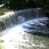 Weir on the Goyt river, Marple