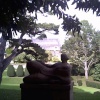 Sculpture in the grounds of Dartington hall, Devon