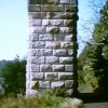 A mighty stone pier of The Royal Border Bridge  at Berwick-Upon-Tweed