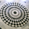 Patterned floor of The Queen's House, Greenwich.