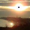 Sunset over Bridlington Bay, E. Yorkshire.