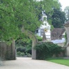 Lacock Abbey entrance archway - June, 2003