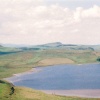Hadrians wall, rolling over the hills