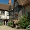 Ightham Mote in Kent (Near Sevenoaks). Courtyard