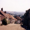 Gold hill, Shaftesbury in Dorset