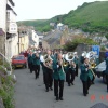 Port Isaac, Cornwall - dancing up the hill to 'The Floral Dance'