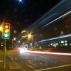 Flyde Road at night: Preston, Lancashire