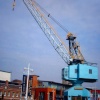 Crane at Gunwharf Quays. - Taken: 20th March 2006
