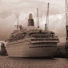 A Ship calls in at Southampton