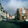 The view from the Square up the highstreet in Tisbury