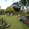 Saturday in the park in Bakewell, Derbyshire