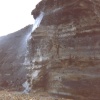 Charmouth - Waterfall at the beach