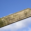 Offas Dyke footpath on Hergest Ridge, Kington, Herefordshire.