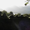 Near walla crag, looking to cat bells. Lake District