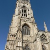 York Minster in a  brilliantly blue April sky