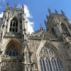 The awsome West towers of York Minster