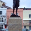 Nelson statue at Old Portsmouth. Taken:  26th March 2006