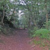Gated Alvanley Rd entrance at bottom of Helsby Hill.