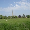 Picture of Salisbury Cathedral taken from the 'Town Path'