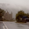 The ruines of Tintern Abbey - South Wales. Picture taken July 2003