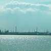 Fawley Refinery viewed from Hamble, Southampton