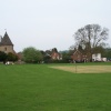 The village green, West Peckham, Kent