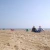 A enjoyable day on the beach at Camber sands, East Sussex