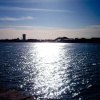 The view across Portsmouth Harbour towards Gosport. -  - Taken:  5th May 2006
