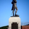 Statue of Nelson looking out to sea. Taken:  5th May 2006