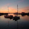 September Dawn over Penzance Harbour, Cornwall
