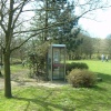 Dunsop Bridge, Lancashire. The phone box that marks the centre of the British Isles.