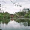 Rugby, Warwickshire. Reservoir and Oxford canal north of the town