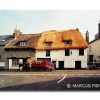 Old and new thatch in Moretonhampstead, Dartmoor, County Devon