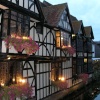 This is the Old Weavers House from 1507 on the High Street of Canterbury, Kent in Sept. of 2005