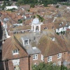 The rooftops of Rye taken from the church tower, in Sept. of 2005