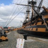 HMS Victory at Portsmouth's Historic Dockyard.