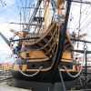 The HMS Victory at Portsmouth's Historic Dockyard, Portsmouth, Hampshire