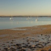 Views from the seawall early one morning. Burnham-on-Crouch, Essex
