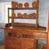 Potting Table, Painswick Rococo Gardens, Painswick, Gloucestershire