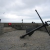 Large anchor. Lyme Regis, Dorset