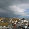 Stormy weather. Lyme Regis, Dorset