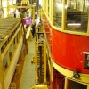 The workshop at Crich Tramway Village, Derbyshire