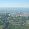 St Helier, capital of Jersey, Channel Islands from the air