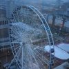 Bird's eye view of the big wheel in Birmingham