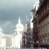 St Pauls under a moody sky, London