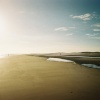 Looking towards Gibralter Point, Christmas day 2004, Skegness, Lincolnshire