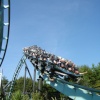 This is a picture of the roller coaster 'Air' at Alton Towers