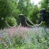 Dinosaur park at Knebworth, Hertfordshire