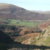 Looking up the Duddon Valley towards Ulpha, Cumbria